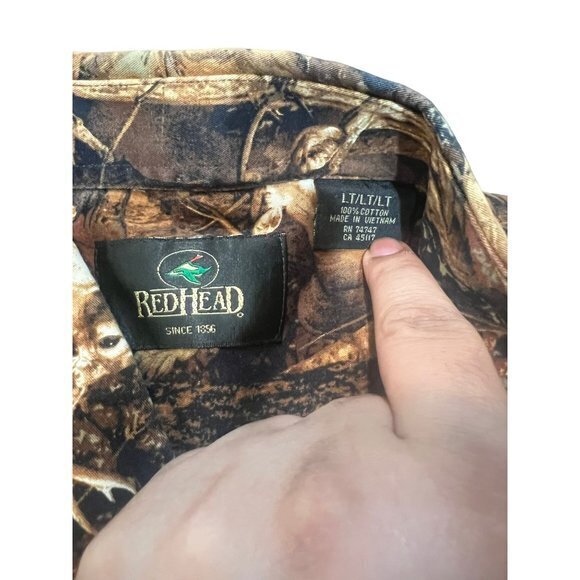 RedHead button up shirt. Large‎ mens Deer |A1 - Picture 5 of 6